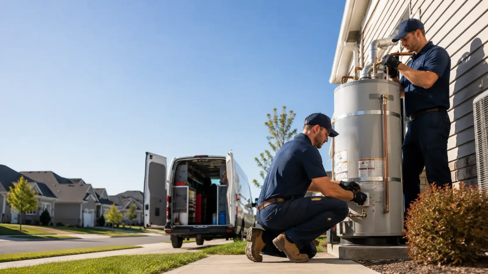 Water Heater Installation in Clearwater, KS